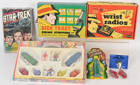 FLASH GORDON, DICK TRTACY, & STAR TREK