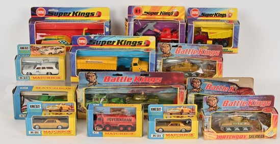 MATCH BOX SUPER KINGS, BATTLE KINGS, & MORE