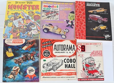 ED ROTH AUTOROAMA BOOKS, COLORING BOOKS, & MORE