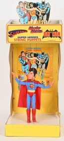 1978 MADISON SUPERMAN STRING PUPPET DISPLAY