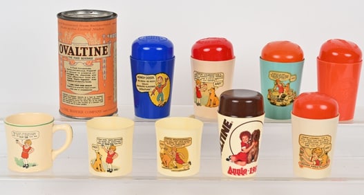 LITTLE ORPAHN ANNIE OVALTINE LOT