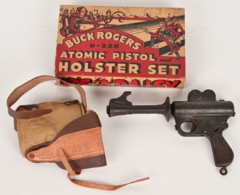 DAISY BUCK ROGERS ATOMIC PISTOL & HOLSTER w/ BOX