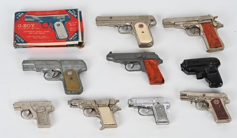 9- AUTOMATIC CAP GUNS & MORE