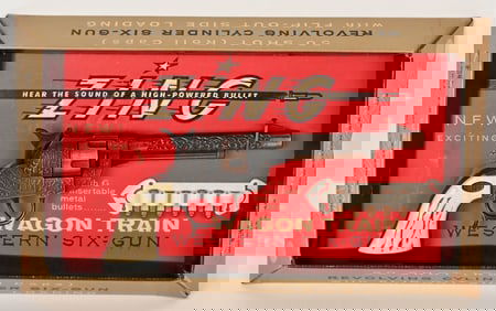 LESLIE-HENRY WAGON TRAIN 44 REVOLVER MIB