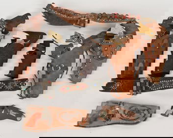 CAP GUN & HOLSTER LOT