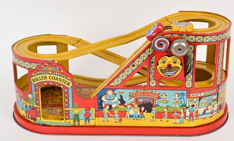 CHEIN TIN WINDUP ROLLER COASTER