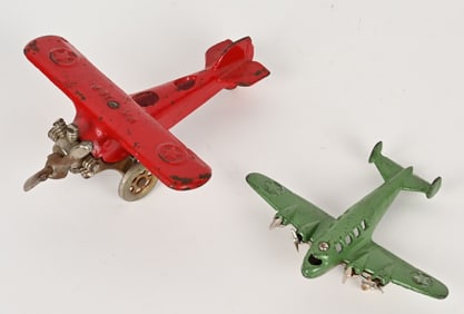 2- CAST IRON AIRPLANES