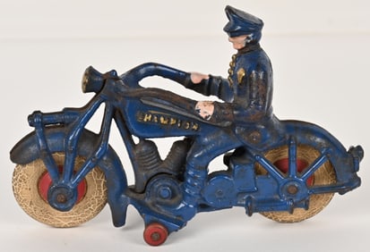 CHAMPION CAST IRON MOTORCYLE 7"