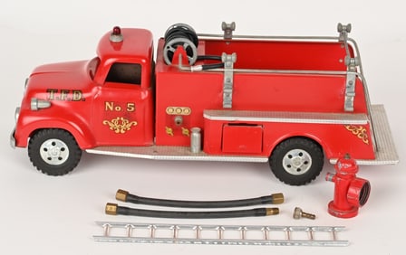 1956 TONKA PRESSED STEEL FIRE PUMPER