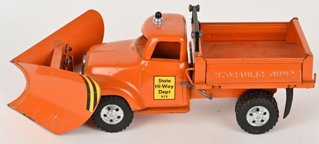 1956 TONKA STATE HI-WAY DEPT DUMP TRUCK w/ PLOW