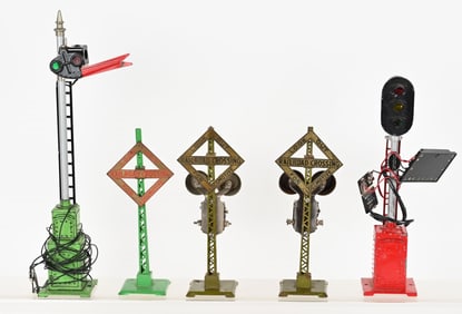 5- LIONEL PREWAR SIGNALS