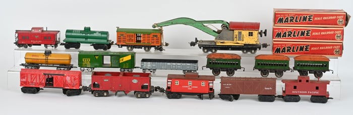 LARGE LOT OF ROLLING STOCK