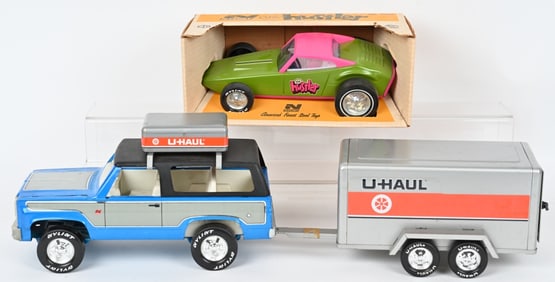NYLINT BLAZER WITH U-HAUL TRAILER & HUSTLER