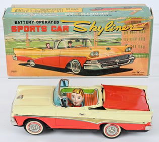 JAPAN BATTERY OP FORD SKYLINER w/ BOX