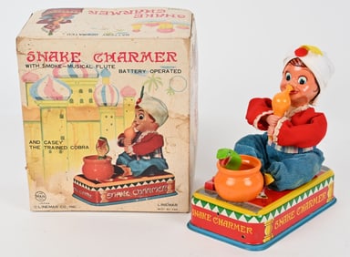 LINEMAR BATTERY OP SNAKE CHARMER w/ BOX
