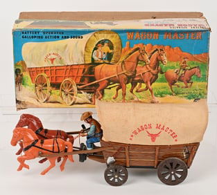 JAPAN BATTERY OP WAGON MASTER w/ BOX