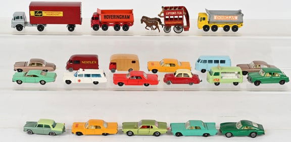 LARGE LOT OF EARLY LESNEY MATCHBOX CARS
