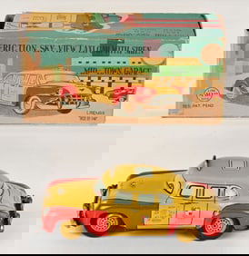 LINEMAR JAPAN TIN FRICTION SKY VIEW TAXI w/ BOX