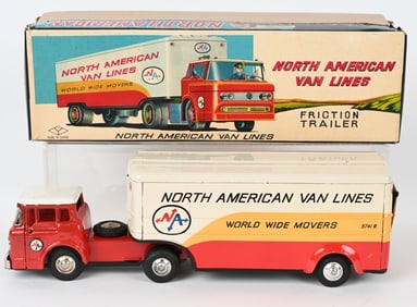 JAPAN TIN FRICTION NORTH AMERICAN VAN LINES SEMI