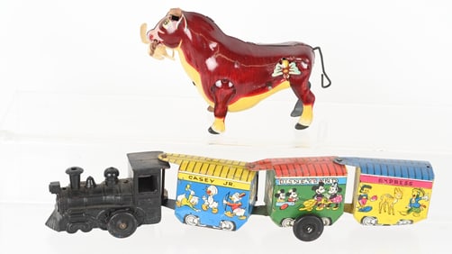 MARX FERDINAND BULL & DISNEY CASEY JR EXPRESS