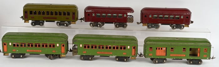 LIONEL / IVES 1661E LOCOMOTIVE & CARS
