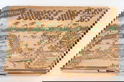 MARX #3706 JUNGLE JIM PLAYSET