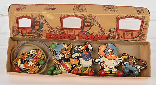 FISHER PRICE WDE DONALD DUCK EASTER PARADE w/ BOX (1 of 5)