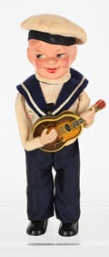 GERMAN WINDUP SAILOR PLAYING GUITAR