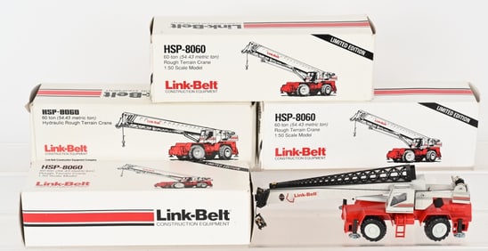 4- LINK-BELT HSP-8060 HYDRAULIC TERRAIN CRANE MIB