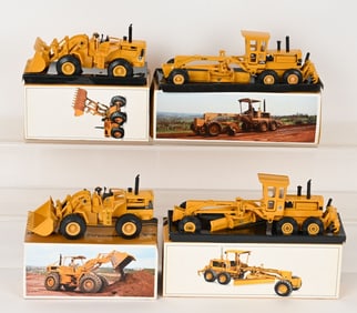 4- ARPRA SUPERMINI CATERPILLAR GRADERS & LOADERS