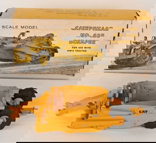 ESKA CATERPILLAR 428 SCRAPER w/ BOX