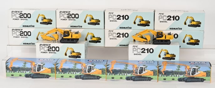 14- GOODS WAVE KOMATSU AVANCE PC200 POWER SHOVELS