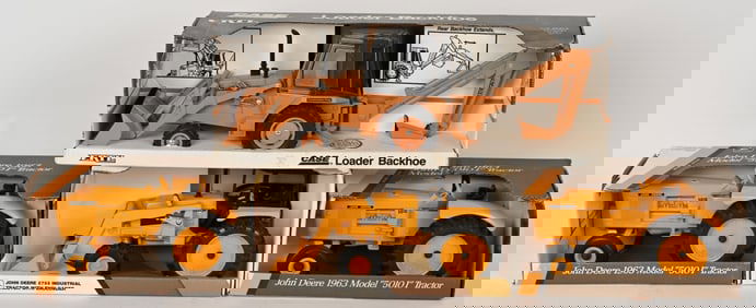 4- ERTL 1:16 INDUSTRIAL TRACTORS MIB