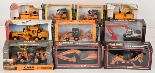 10- ERTL 1:50 CONSTRUCTION EQUIPMENT MIB