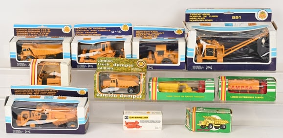 10- JOAL DIECAST CONSTRUCTION EQUIPMENT MIB