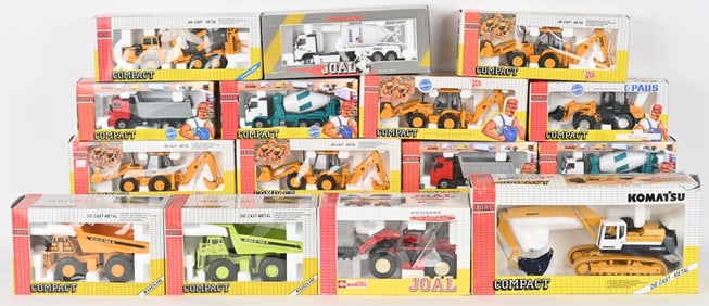 15- JOAL DIECAST CONSTRUCTION EQUIPMENT MIB