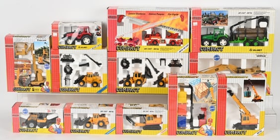 12- JOAL DIECAST CONSTRUCTION EQUIPMENT MIB