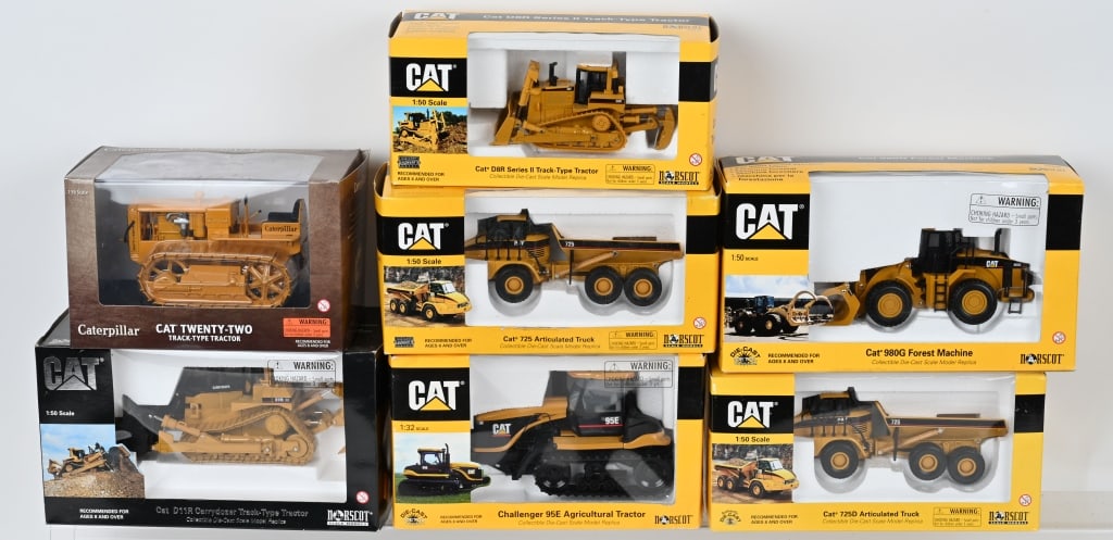 7- NORSCOT DIECAST CONSTRUCTION VEHICLES MIB (1 of 4)