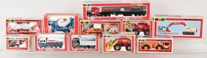 10- DIAPET DIECAST TRUCKS & EQUIPMENT MIB
