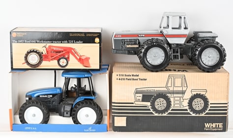 3- 1:16 DIECAST TRACTORS MIB