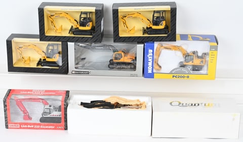 7- DIECAST EXCAVATORS