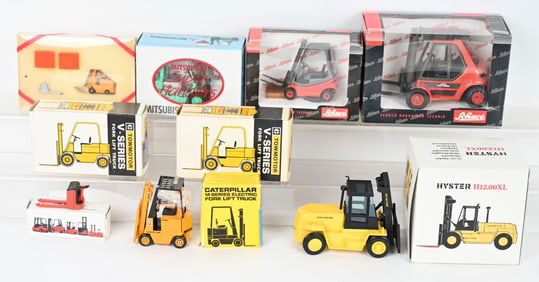 LOT OF DIECAST FORK LIFTS