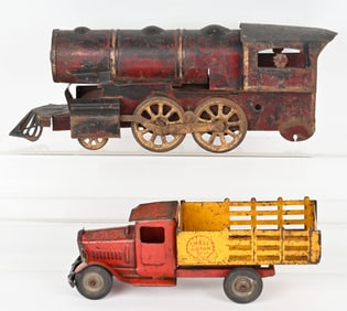 METALCRAFT SHELL TRUCK & DAYTON LOCOMOTIVE