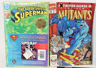 LOT OF SUPERMAN & MORE COMIC BOOKS