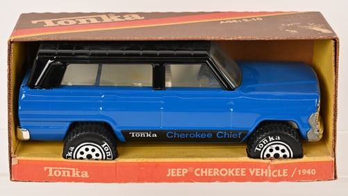 TONKA #1940 JEEP CHEROKEE VEHICLE w/ BOX
