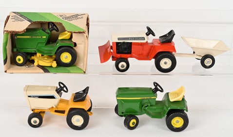 4- ERTL 1:16 DIE CAST LAWN & GARDEN TRACTORS