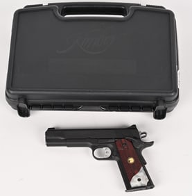 KIMBER CUSTOM TLE II SEMI AUTO PISTOL W/ CASE