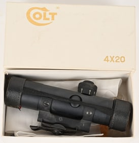 BOXED COLT AR 4X20 CARRY HANDLE SCOPE