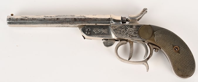 JCE .32 GARRUCHA DOUBLE BARREL CARTRIDGE PISTOL