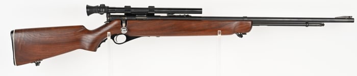 MOSSBERG MODEL 46-B BOLT ACTION WITH SCOPE